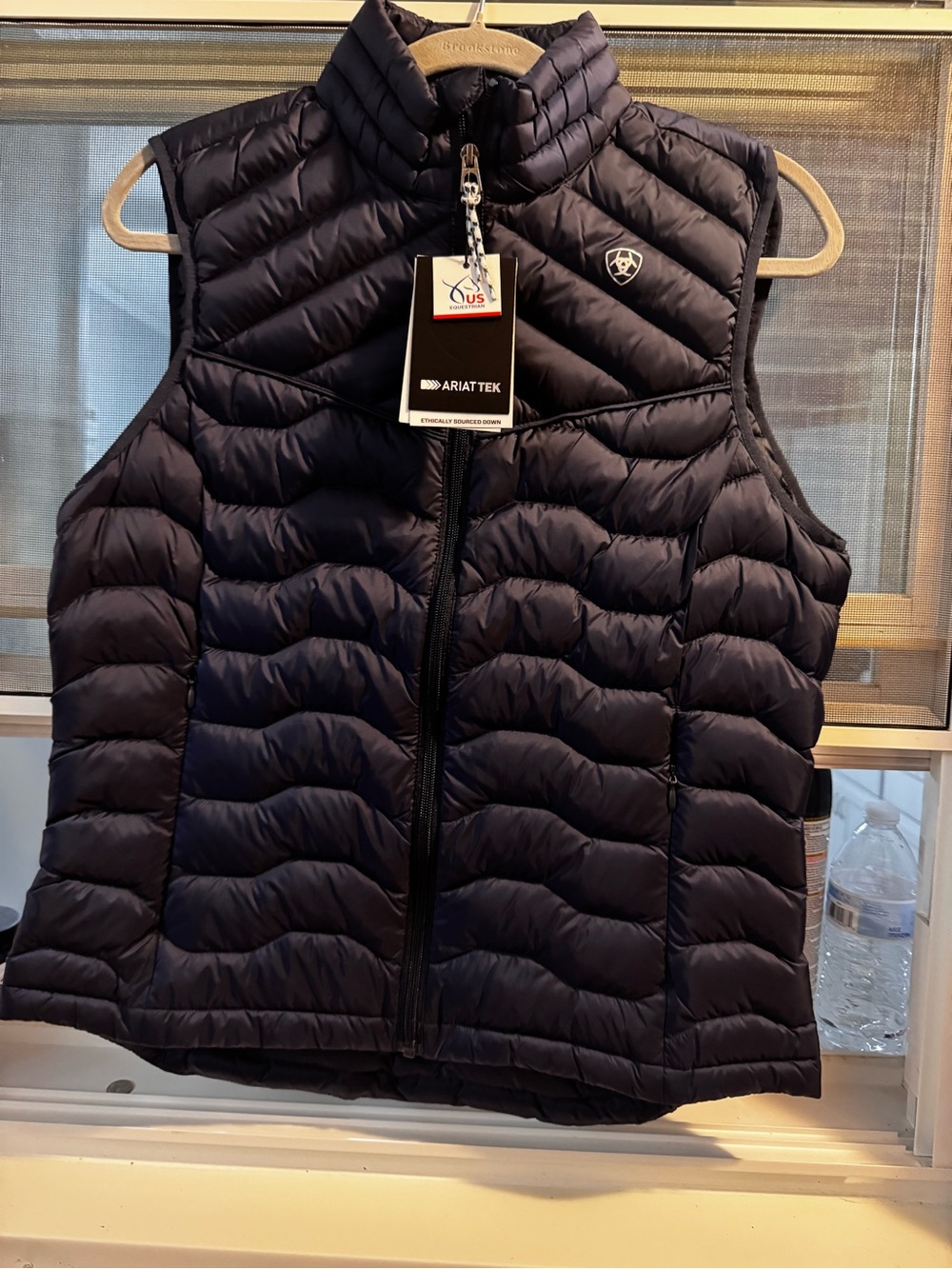 Ariat Navy Quilted Lightweight Puffer Vest